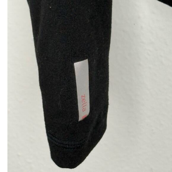 Zella Women's Righteous Black Athletic Hooded Rain Jacket Cape Coat Size S - Picture 6 of 7